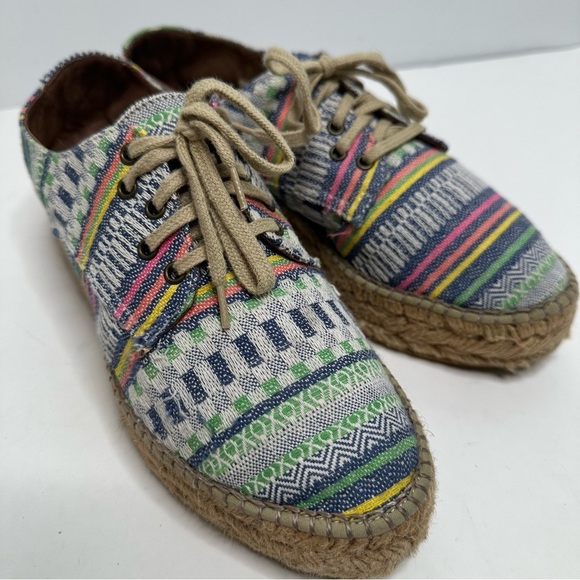 Gaimo Anthropologie Espadrilles Sneakers Size 38 - Picture 9 of 10